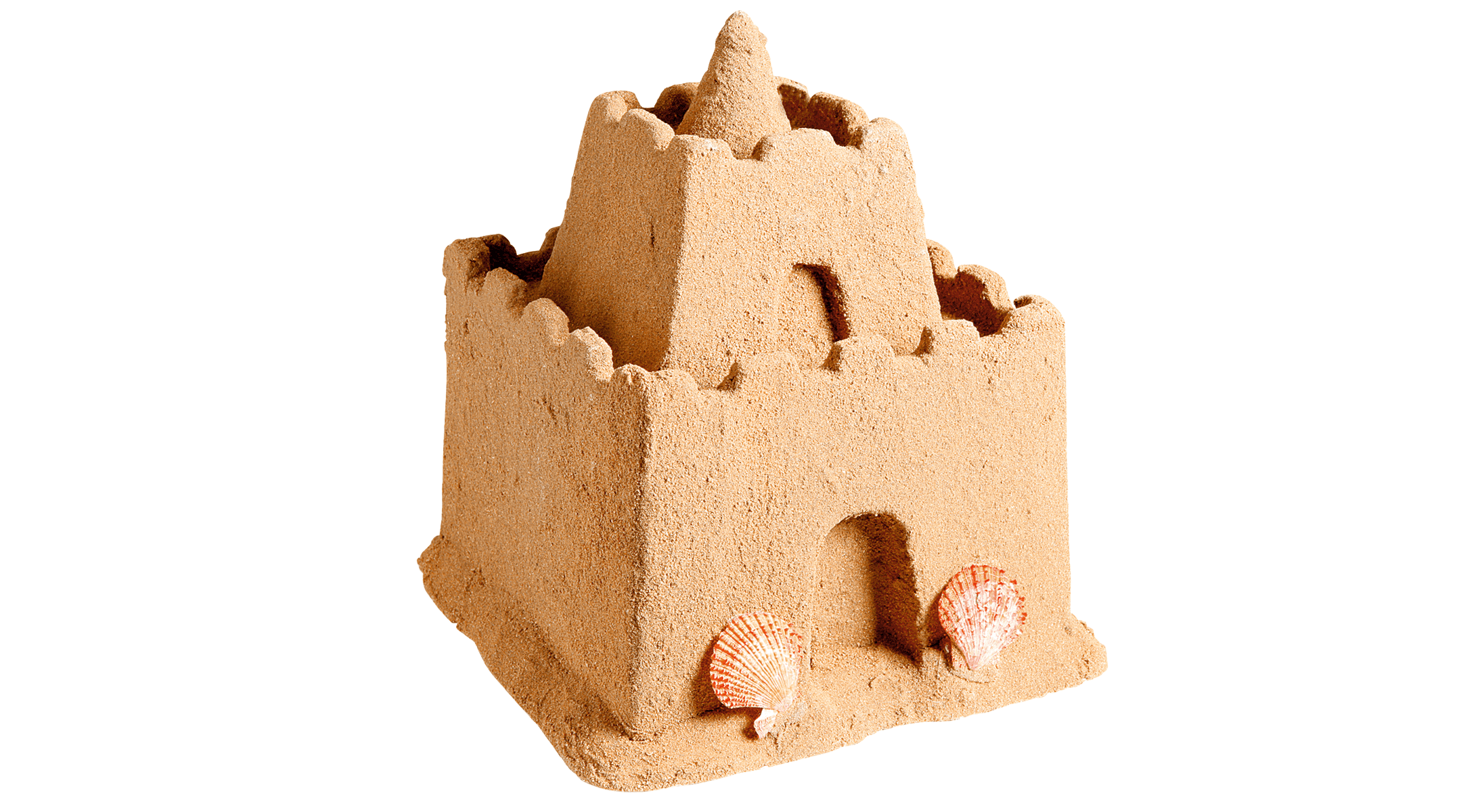 A sand castle.